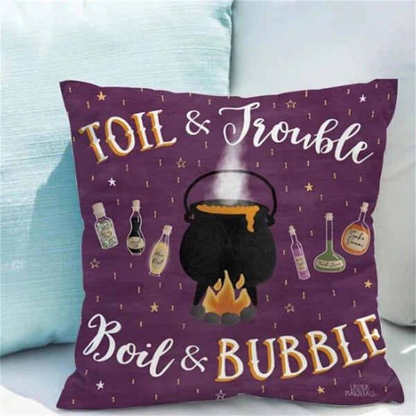 Happy Halloween Pillowcases Cushions for Bed Cushion Print of Modern Sofa Car