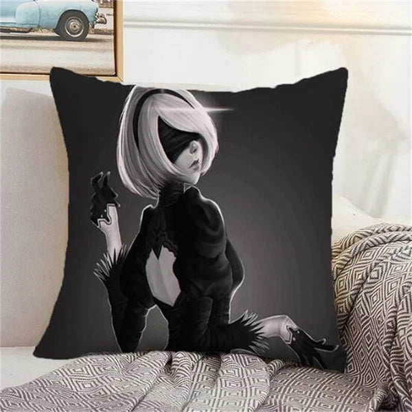 Nier Automata illow Cover Pilow Cases for Cushions Covers Home Sofa Decorative
