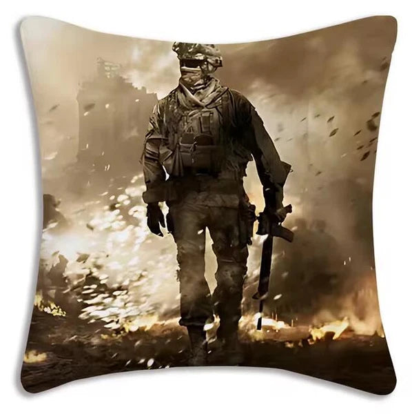 Dutys Pillow Covers Cartoon Sofa Decorative Home Printing Cute Cushion Cover