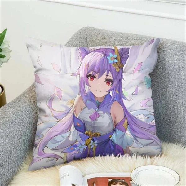 Genshin Impact Printed Pillowcases Decorative Cushion Covers Home Decor Sofa