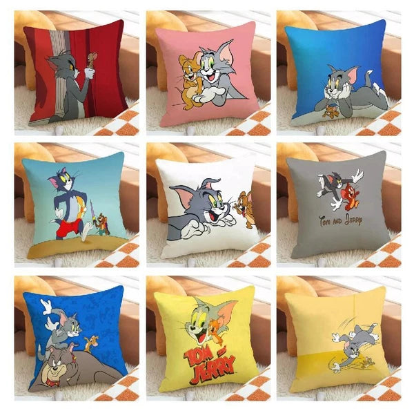 Tom Fall Pillow Cover Pillowcases for Home Decor Cushion Covers Sofa Anime
