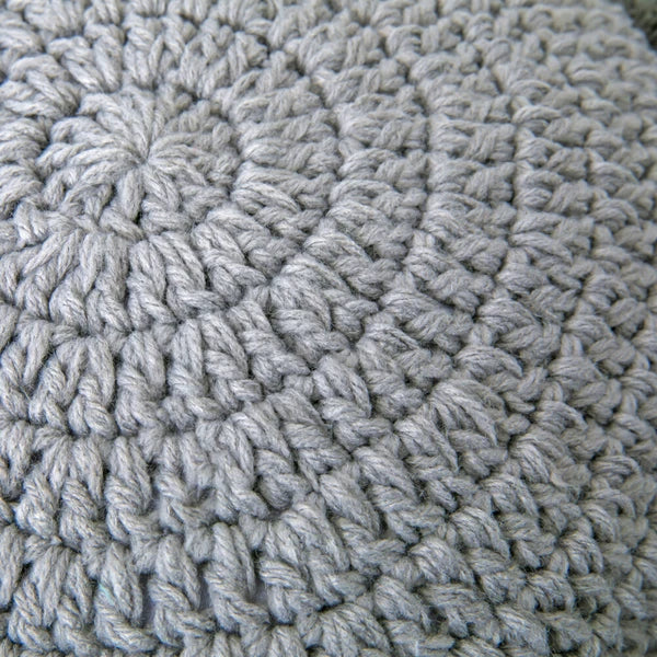 Round Knitted Waist Pillow Throw Sofa Car Office Chair Cushion Pillows Pad Decor