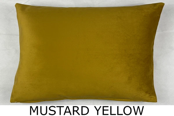 Plush Velvet Rectangle Cushion Cover Handmade Pillow Case Sofa Bed Home Decor